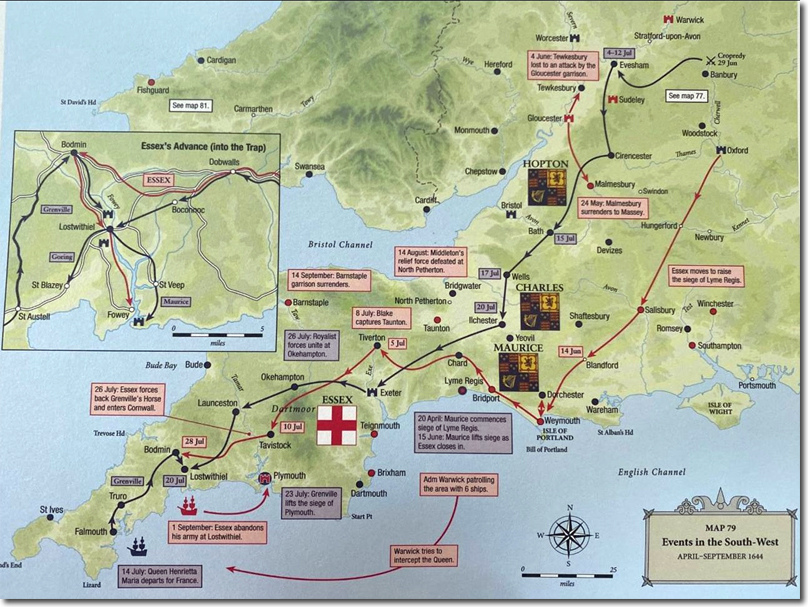 Lostwithiel Campaign, 1644