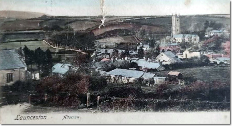 Altarnun Village on the edge of Bodmin Moor