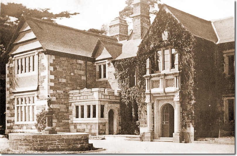 Lewtrenchard Village