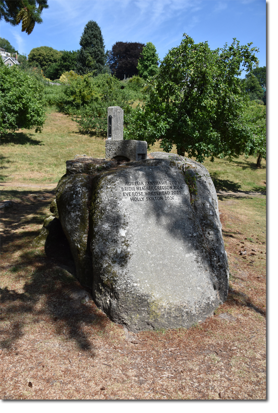 Lustleigh May Queen Throne